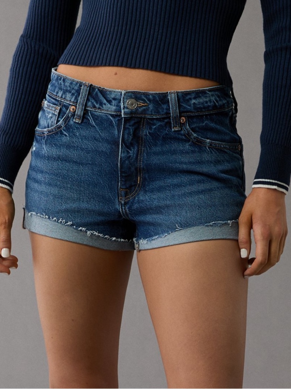 American Eagle Perfect Shortie Cutoff Shorts